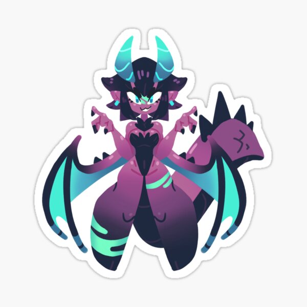 Demon Girl Sticker