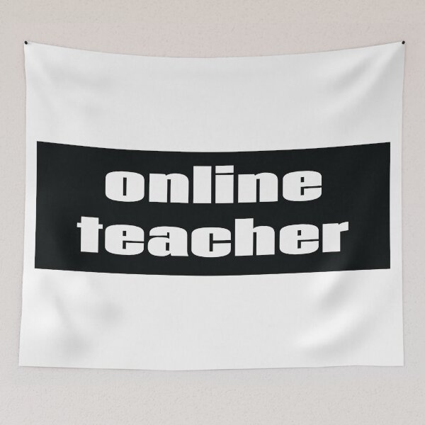 Item preview, Online Teacher designed and sold by ProjectX23.