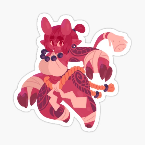 Oni Girl Sticker