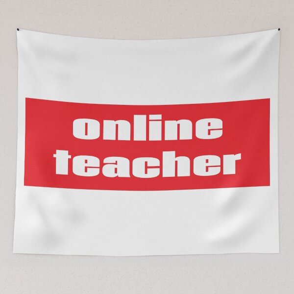 Item preview, Online Teacher designed and sold by ProjectX23.