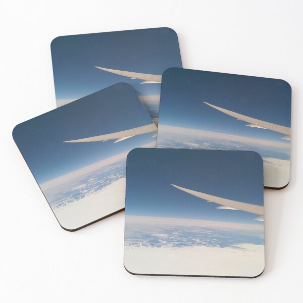 Item preview, Airplane in Clear Blue Sky designed and sold by shahramroj.