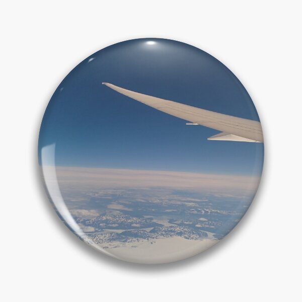 Item preview, Airplane in Clear Blue Sky designed and sold by shahramroj.