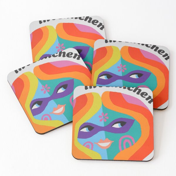 Item preview, Fasching retro poster designed and sold by CorasPosters.