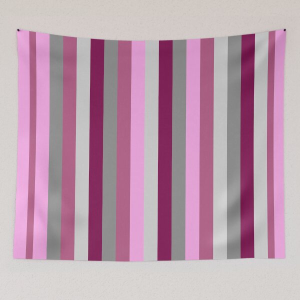 Item preview, Pink and Grey Stripes designed and sold by JazzPWall.