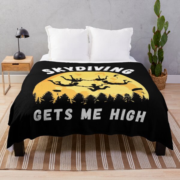 Item preview, Skydiving Gets Me High designed and sold by SAVWIS.
