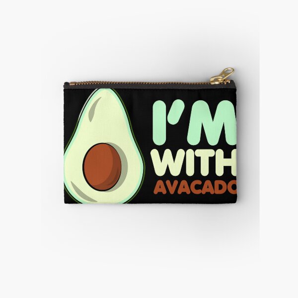 Item preview, I'M With Avocado designed and sold by YueHeng Creates ⭐⭐⭐⭐⭐.