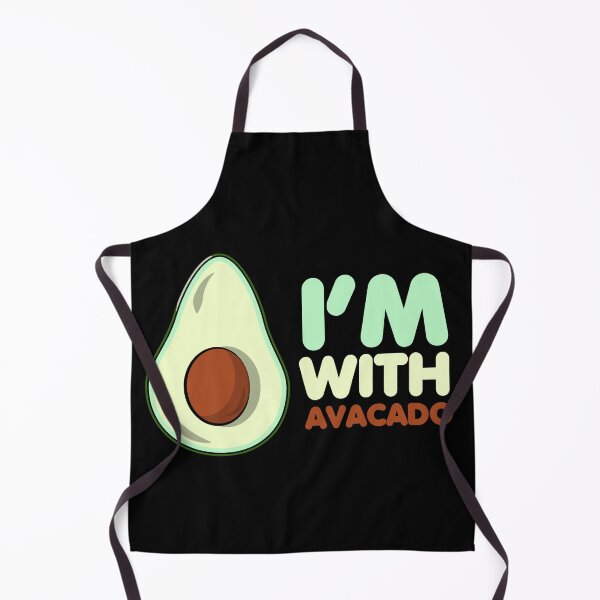Item preview, I'M With Avocado designed and sold by YueHeng Creates ⭐⭐⭐⭐⭐.