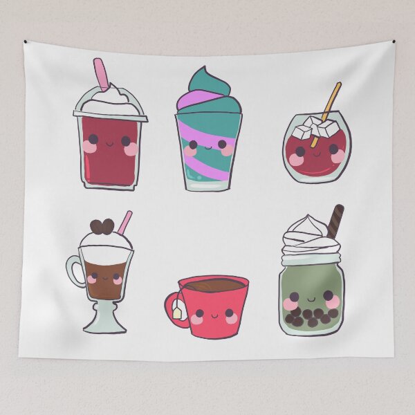 Item preview, Kawaii Drinks designed and sold by Ariel Tanner.