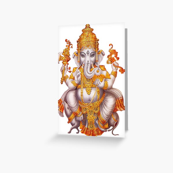 Ganesh Ji Greeting Cards for Sale | Redbubble Ganesh Ji Greeting Cards for Sale | Redbubble