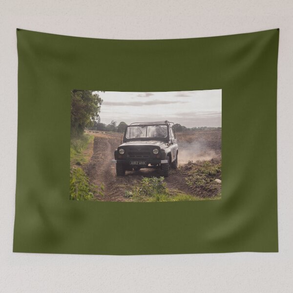 Item preview, UAZ in a Field designed and sold by Yanooshe.