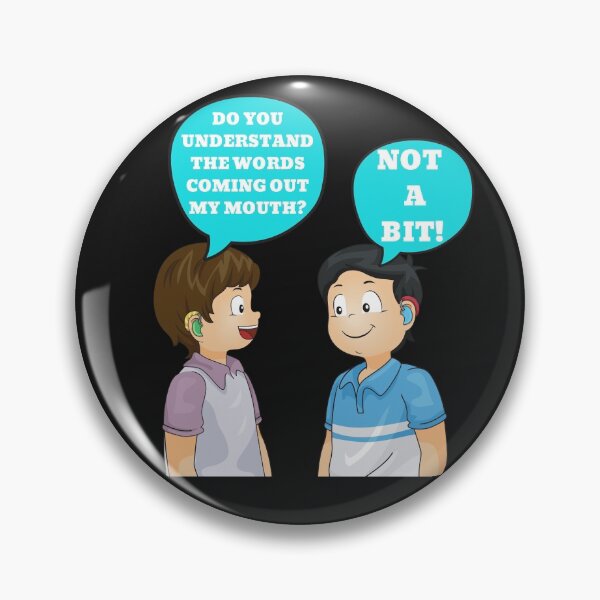 Item preview, Hearing Impaired issues designed and sold by UnboundFull.