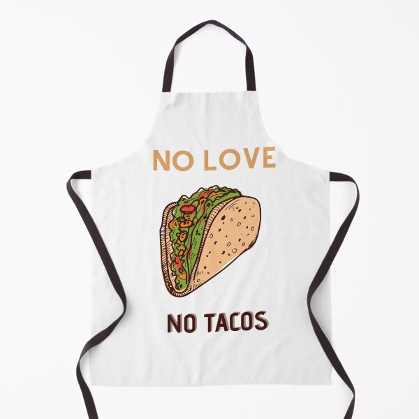 Item preview, No Love No Tacos designed and sold by TextyQuotes.