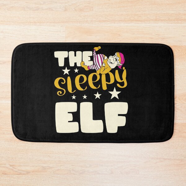 Item preview, The Sleepy Elf Santa Claus Reindeer Xmas Christmas Season designed and sold by shirti.