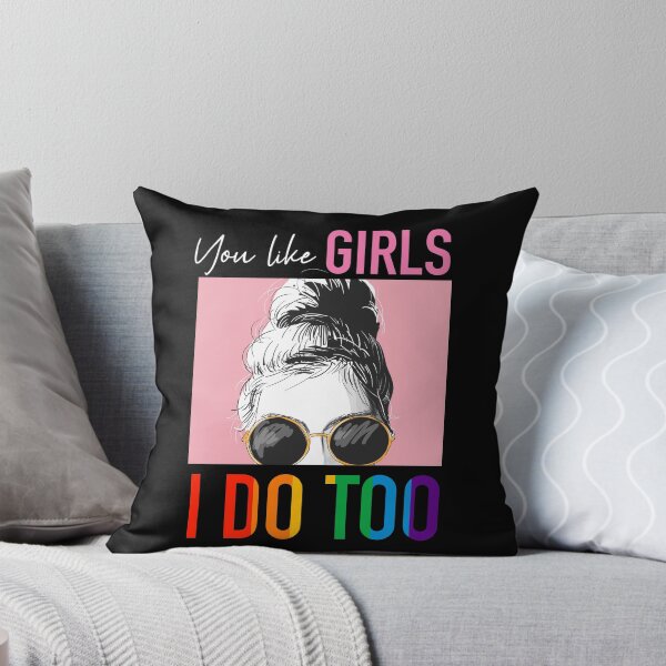 Item preview, You like Girls I Do Too Rainbow Lesbian Pride designed and sold by styleofpop.