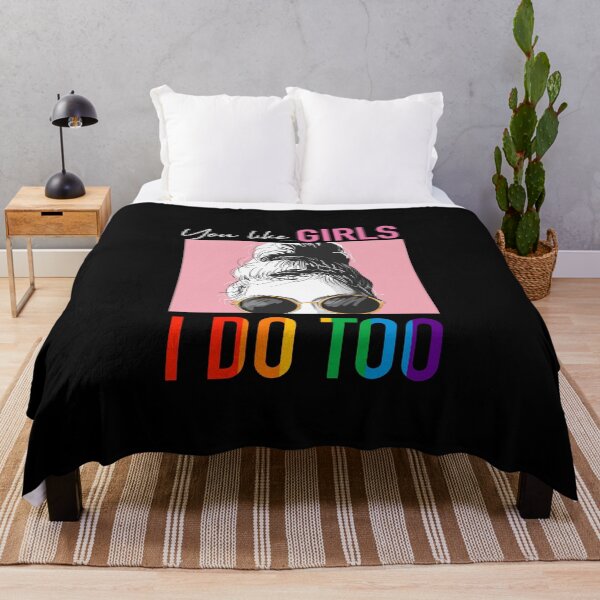 Item preview, You like Girls I Do Too Rainbow Lesbian Pride designed and sold by styleofpop.