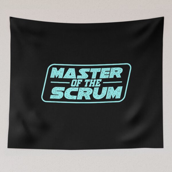 Item preview, Master of Scrum Agile Project Management Funny Gift designed and sold by rebeccapicker.