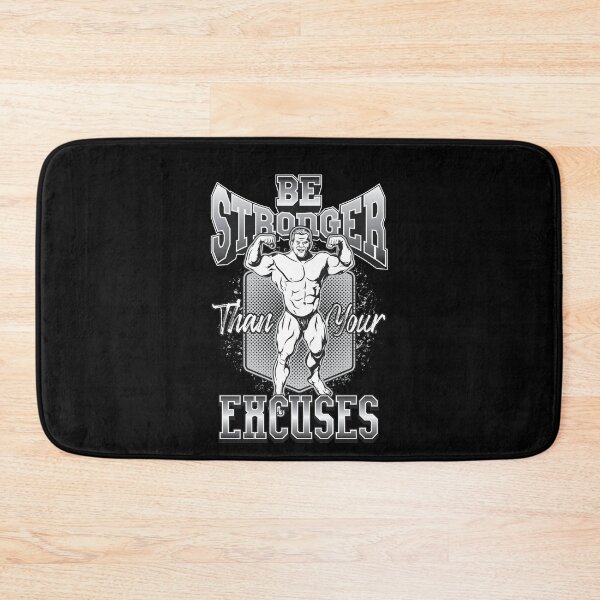 Item preview, Bodybuilder Poses Be Stronger Than Your Excuses designed and sold by Two Left Hands Design.