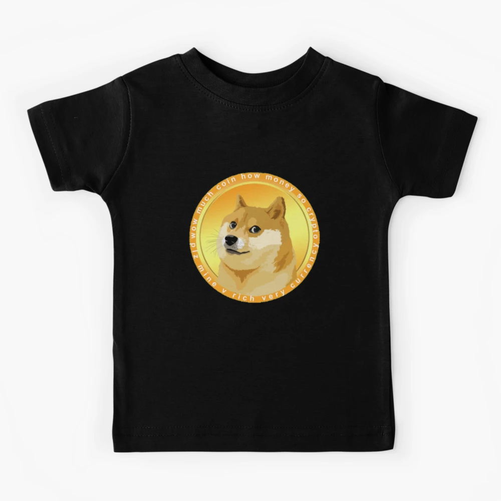 Dogecoin Funny Dog Meme Coin Crypto Currency Doge