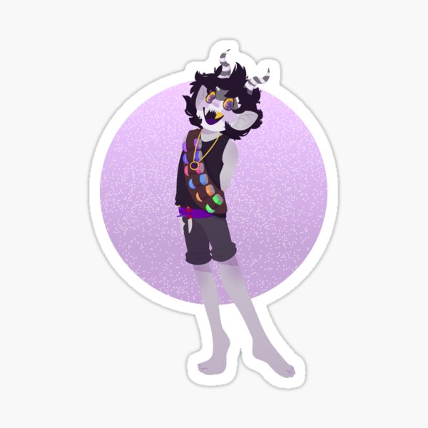 "Karako Pierot" Sticker for Sale by ClockworkDinos | Redbubble