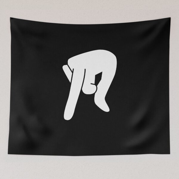 Item preview, HAND FINGER LETTER SIGN  designed and sold by Delicious Design ⭐⭐⭐⭐⭐.