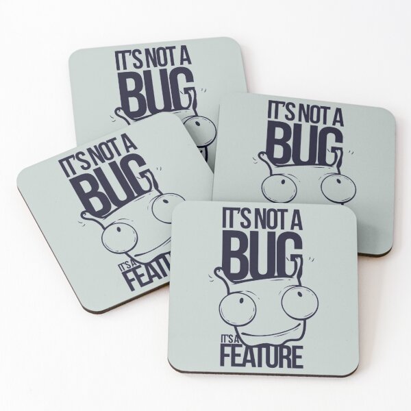 Item preview, it's not a bug it's a feature - Awesome funny person Gift designed and sold by Teenation9.