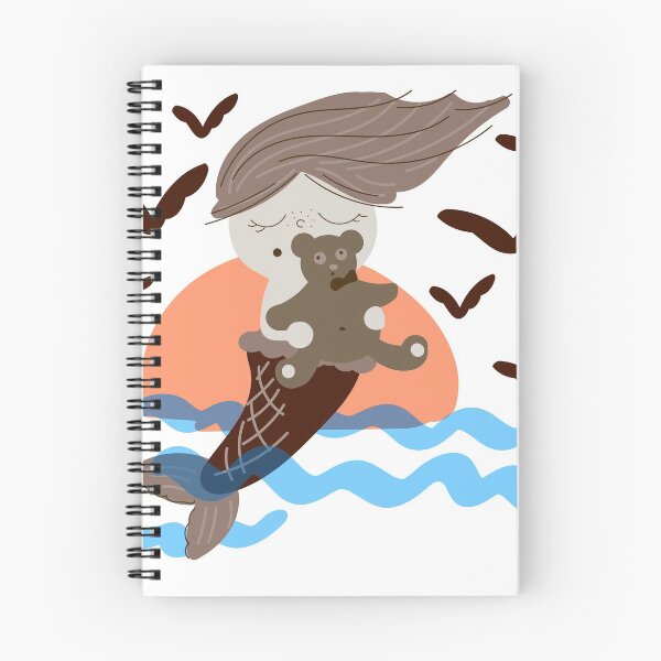 Item preview, mermaid with a Teddy bear designed and sold by R-728.