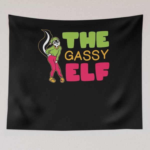 Item preview, The Gassy Elf Reindeer Xmas Santa Claus Christmas Season designed and sold by shirti.