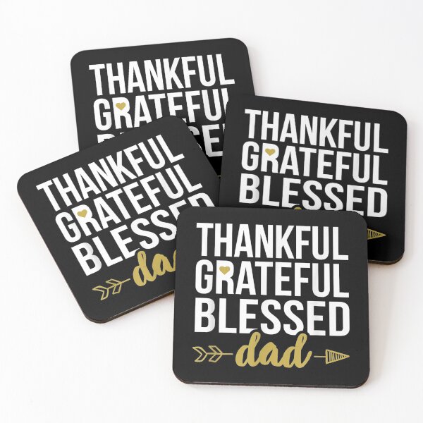Item preview, Mens Thankful Grateful Blessed Dad Love Family Appreciation designed and sold by rebeccapicker.
