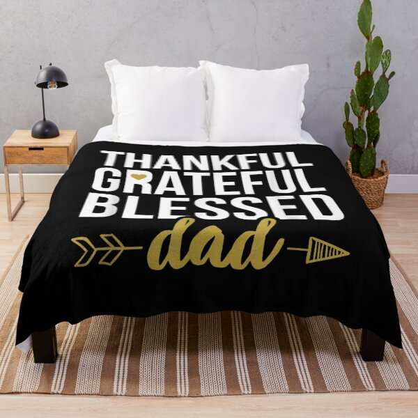 Item preview, Mens Thankful Grateful Blessed Dad Love Family Appreciation designed and sold by rebeccapicker.