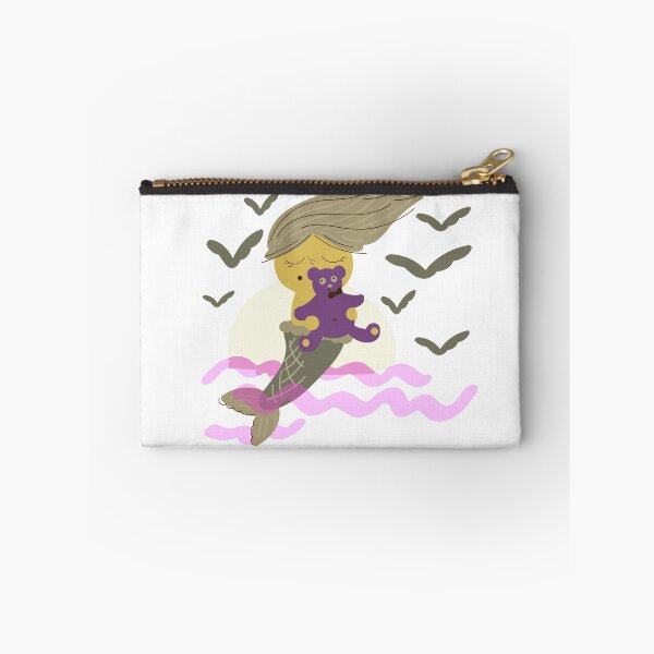 Item preview,  mermaid with a Teddy bear and sun designed and sold by R-728.