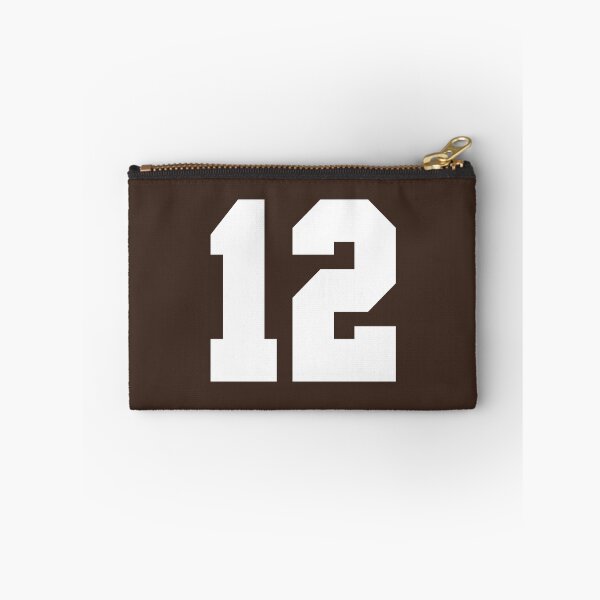 Item preview, 12 Jersey Cleveland Sports Doce Marrón Número designed and sold by HelloFromAja.