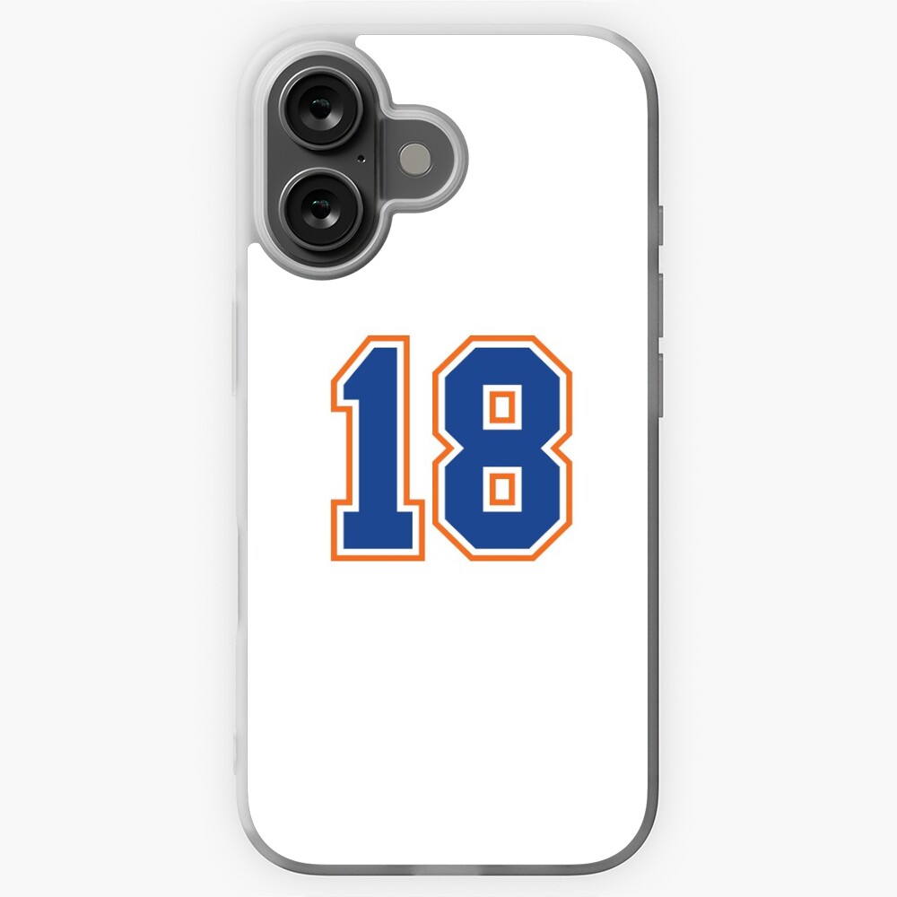 Eighteen Jersey Number Sports 18 Sticker