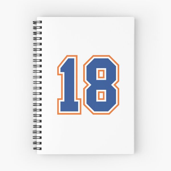 Item preview, Eighteen Jersey Number Sports 18 designed and sold by HelloFromAja.