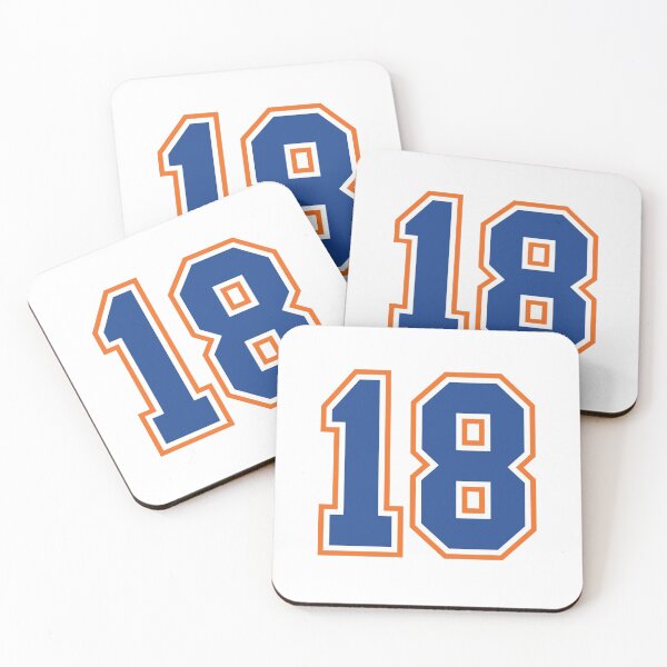 Item preview, Eighteen Jersey Number Sports 18 designed and sold by HelloFromAja.