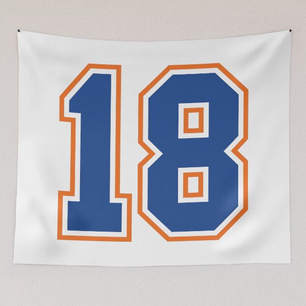 Item preview, Eighteen Jersey Number Sports 18 designed and sold by HelloFromAja.