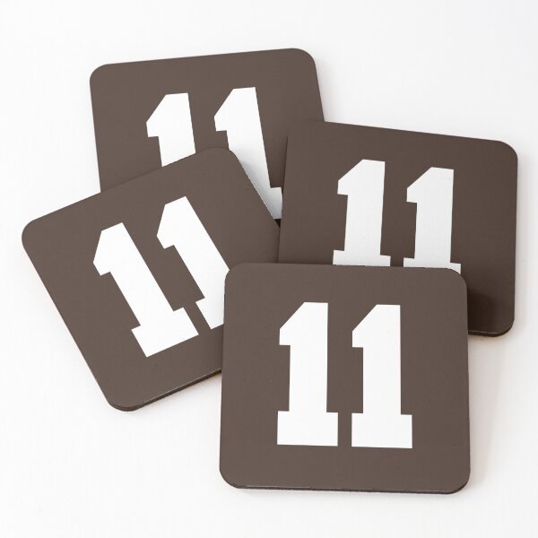 Item preview, 11 Número Camiseta Cleveland Sports Eleven Marrón designed and sold by HelloFromAja.