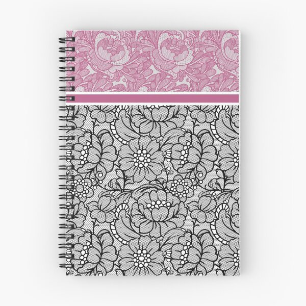 Item preview, Flowers and Lace (Purple, Black, Grey, White) designed and sold by JazzPWall.