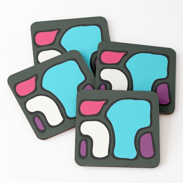 Item preview, Northern Boat 4 color chubby shapes designed and sold by Chubuter.