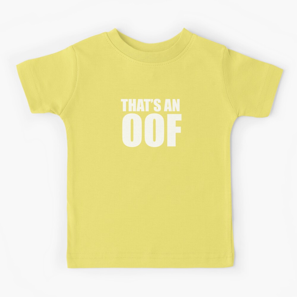 OOF! Funny Roblox Noob Tee Shirt - Antantshirt