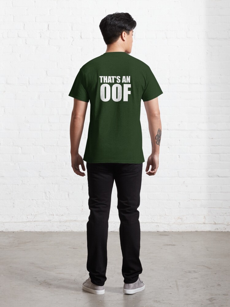 OOF! Funny Roblox Noob Tee Shirt - Antantshirt