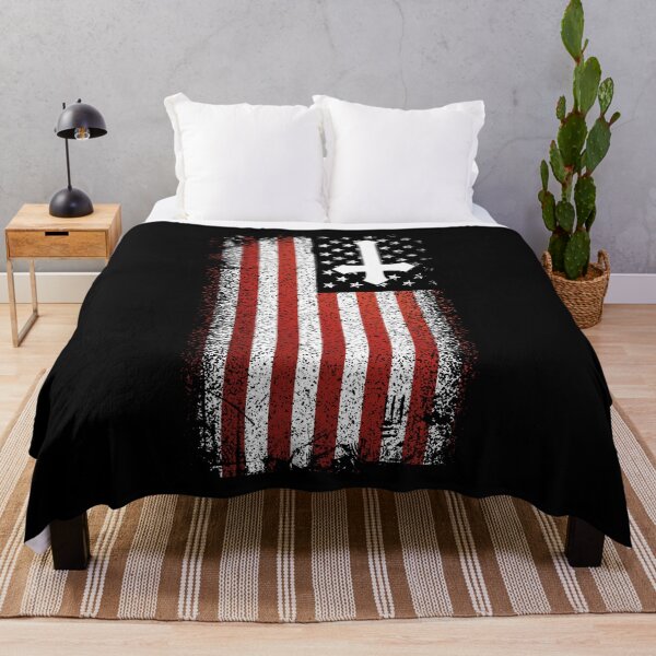 Item preview, Inverted Cross American Flag Satanism Antichristian designed and sold by h44k0n.