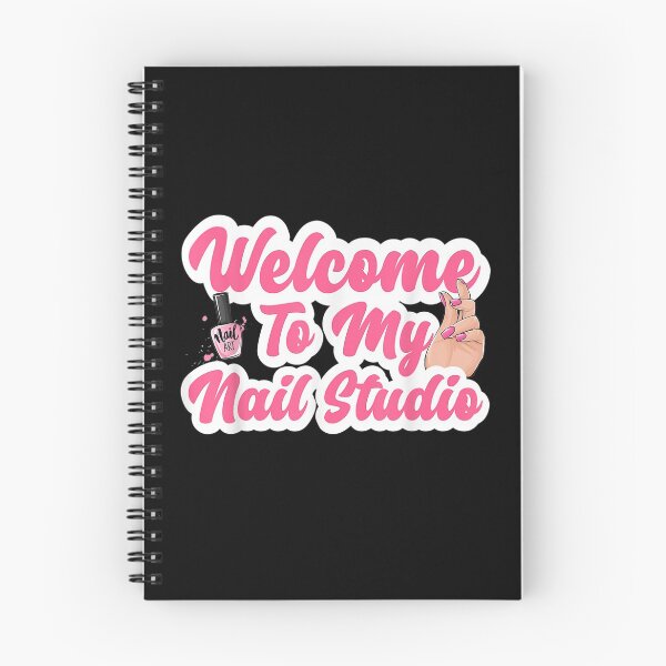 Item preview, Nail Studio Shop Owner Cute Beautician Manicurist Nail Tech designed and sold by rebeccapicker.