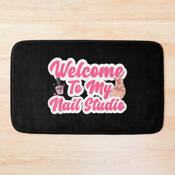 Item preview, Nail Studio Shop Owner Cute Beautician Manicurist Nail Tech designed and sold by rebeccapicker.