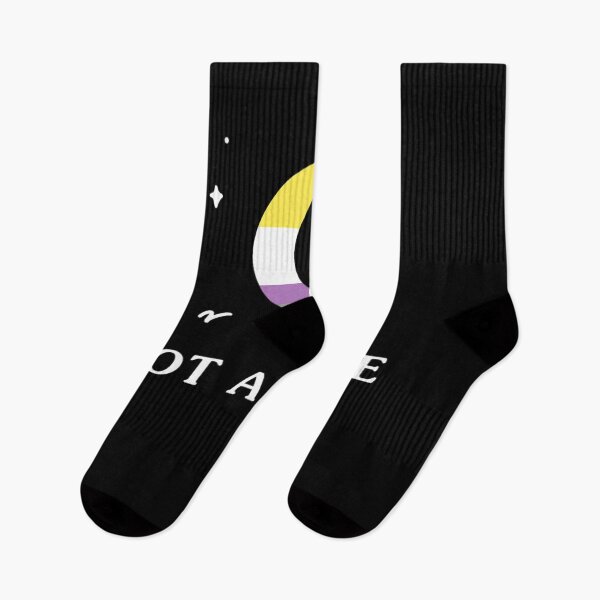 Item preview, Not A Phase Non-Binary LGBTQIA Pride Flag Moon designed and sold by rebeccapicker.