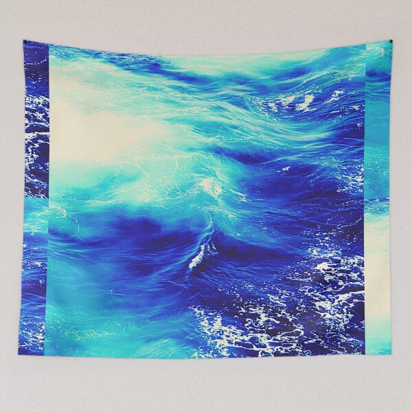 Item preview, Blue Ocean Waves designed and sold by olegarh.