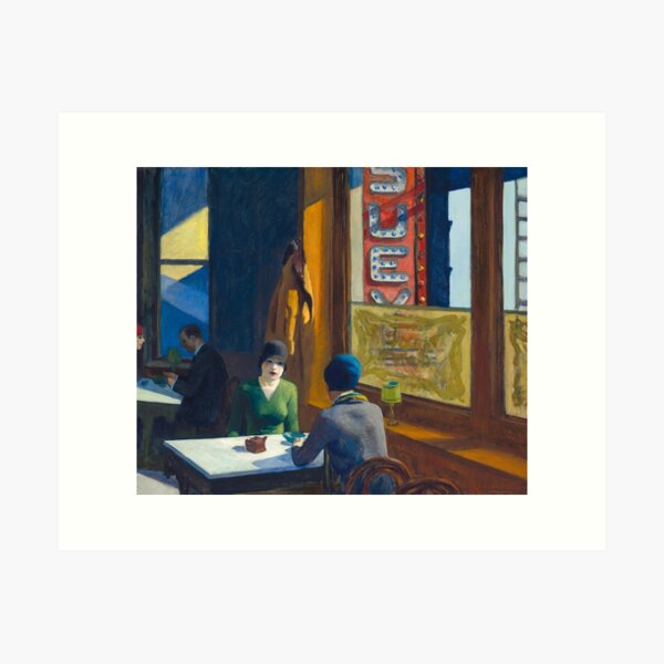 Chop Suey von Edward Hopper Kunstdruck