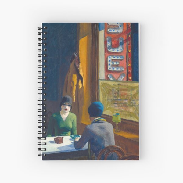 Chop Suey de Edward Hopper Cuaderno de espiral