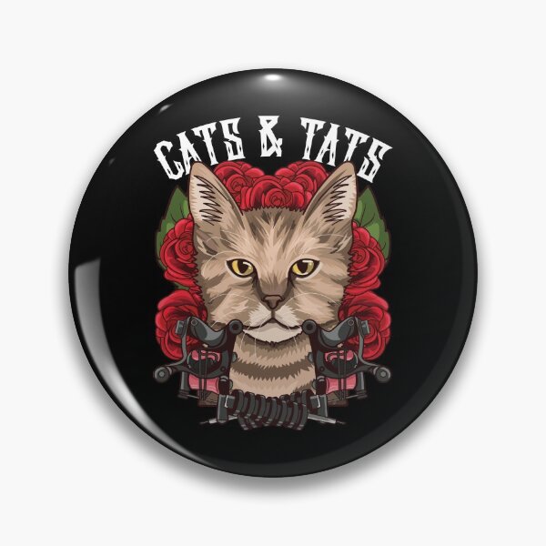 Item preview, Cute Cats & Tats Inked Funny Tattoo Obsessed designed and sold by perfectpresents.
