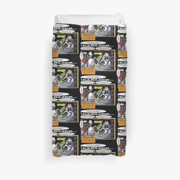 Brother Soul Comic Magazine Super Special ( Page Pop-Art Sample #04 ) Duvet Cover