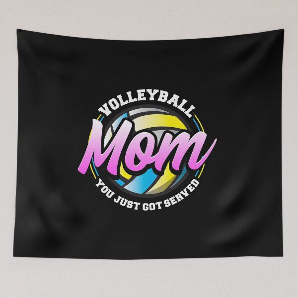 Item preview, Cute & Funny Volleyball Mom You Just Got Served designed and sold by perfectpresents.